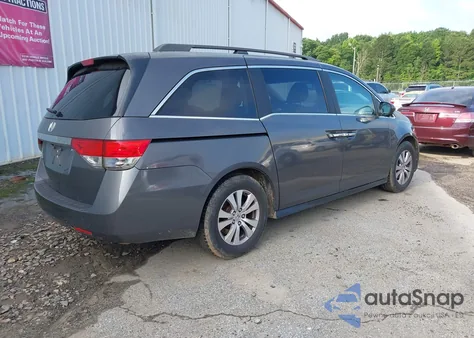 2015 Honda Odyssey Ex-L from USA, damaged, VIN 5FNRL5H64FB013820